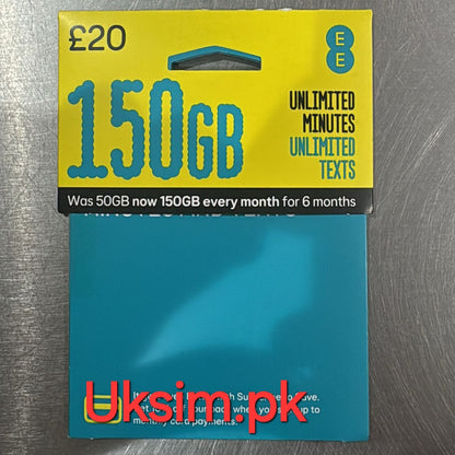 Lebara | Lyca | EE | Vodafone Sim Card Only For TikTok Live